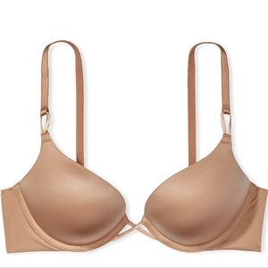 Victoria's Secret Bombshell Add-2-Cups Pushup Bra (Nude) 36A